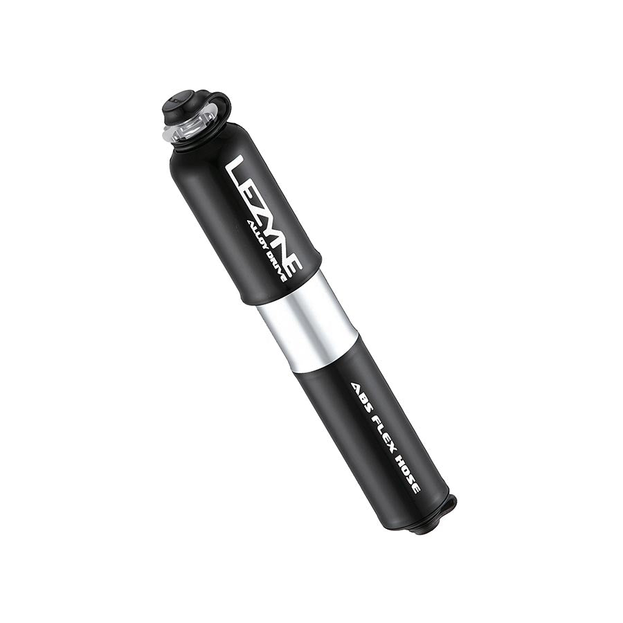 760165-02::1::760165-02::Lezyne, Alloy Drive HV, Pompe, 90psi, Noir, S, 166mm