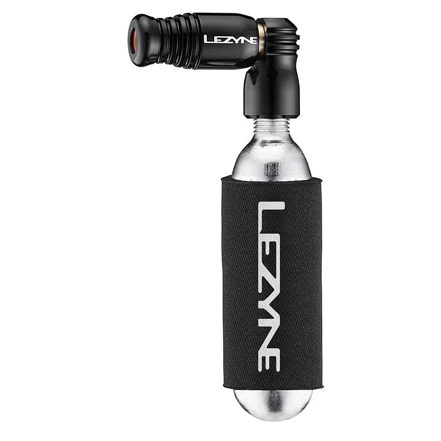 760187-02::0::760187-02::Lezyne, Trigger Speed Drive, Détendeur CO2, Avec filets, Presta, Noir, 1x16g