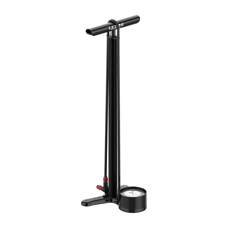 760238-07::0::760238-07::Lezyne, CNC Floor Drive, Pompe à pied, ABS-1 Pro Chuck, 220psi, Noir