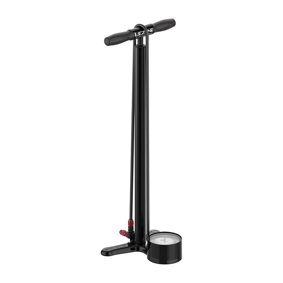 760239-07::0::760239-07::Lezyne, Alloy Floor Drive, Pompe à pied, ABS-1 Pro Chuck, 220psi, Noir Satiné