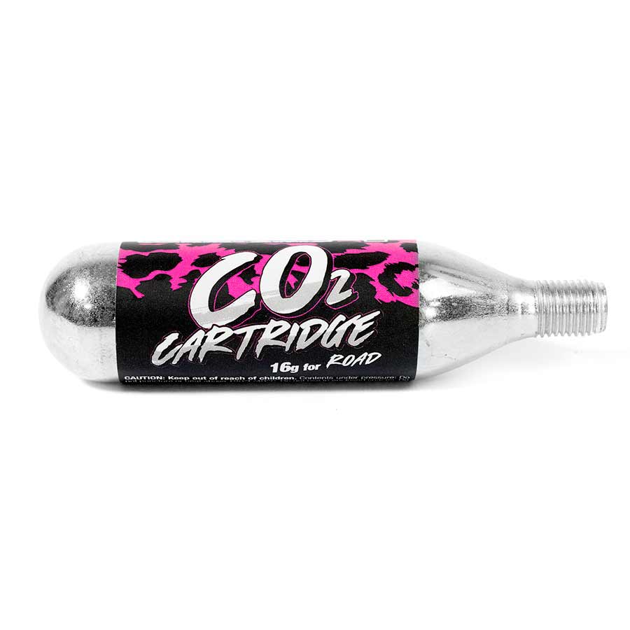 760504-01::3::760504-01::Muc-Off, Cartouches CO2 16g, Avec filets, 40pcs