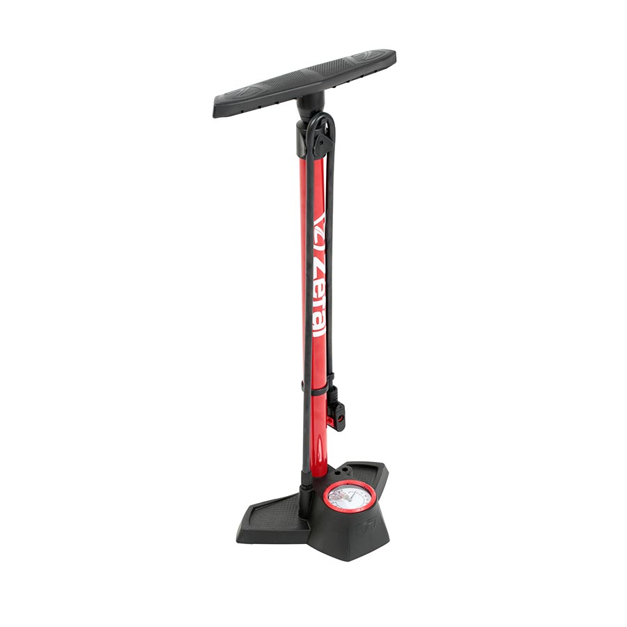 760513-02::0::760513-02::Zefal, Profil Max FP30, Pompe à pied, Z-switch, 160psi, Rouge