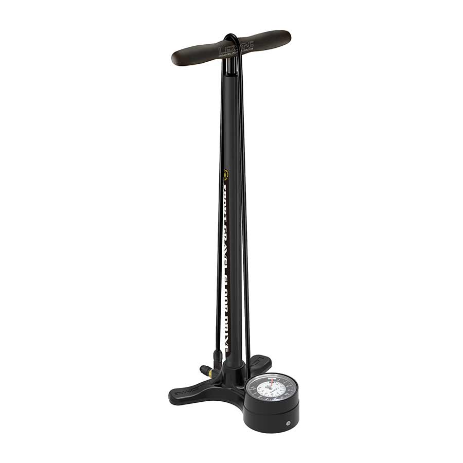 760526-01::0::760526-01::Lezyne, Sport Gravel Drive, Pompe À Pied, ABS-1 Pro Chuck, 100PSI, Noir