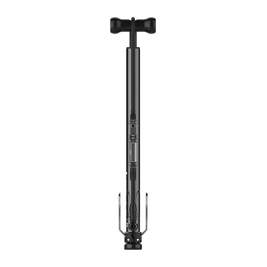760547-01::2::760547-01::Lezyne, Digital Travel Floor Drive, Pompe à pied, Alliage CNC, 160psi, Noir