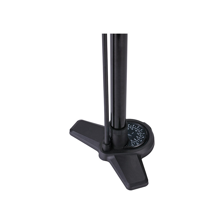 760627-01::3::760627-01::BBB Cycling, BFP-28 AirBoost, Pompe à pied, Dual Valve Head, 160psi, Noir