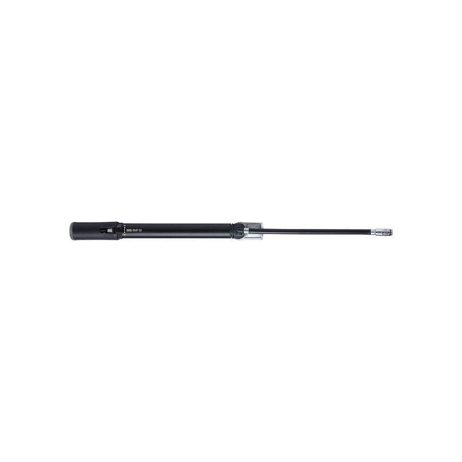 760631-01::1::760631-01::BBB Cycling, BMP-53 Traveller, Pompe, 116psi, TwistHead, Noir