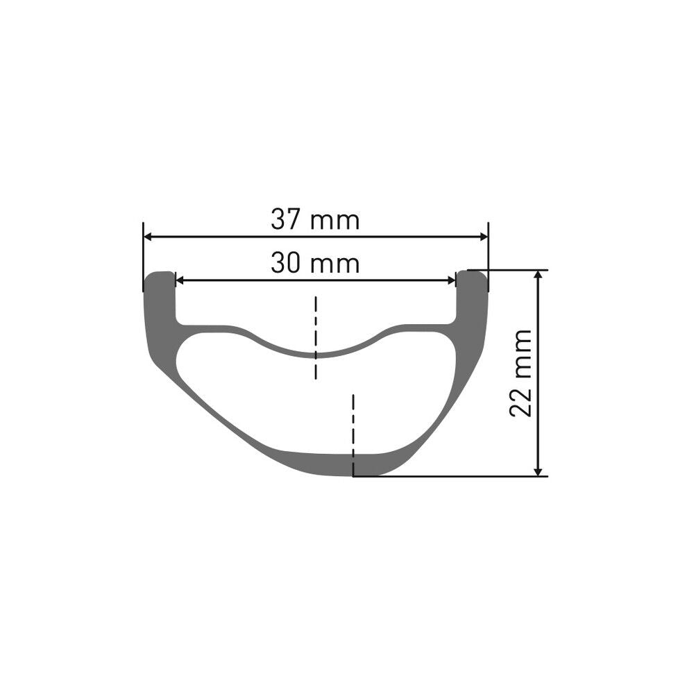 DT-RDXM32BDPN28::1::DT-RDXM32BDPN28::JANTE XMC 320 DISC 27.5 X 30MM 28H