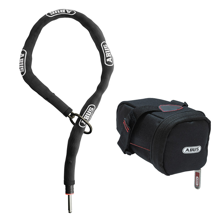 810694-01::0::810694-01::Abus, ACH Classic AdptrChn + FrmLock, Cadenas sur cadre, 100cm, 5.5mm, Noir