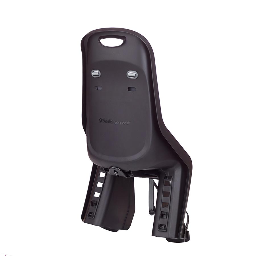 830105-01::4::830105-01::Polisport, Bubbly Maxi + FF, Siège de bébé, Sur cadre, Noir/Gris Foncé, Noir