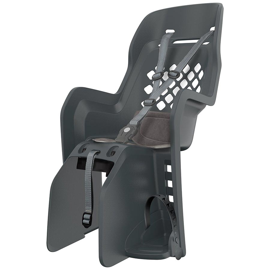 830175-01::0::830175-01::Polisport, Joy CFS, Siège de bébé, Sur support arrière (non inclus), Gris Foncé, Gris