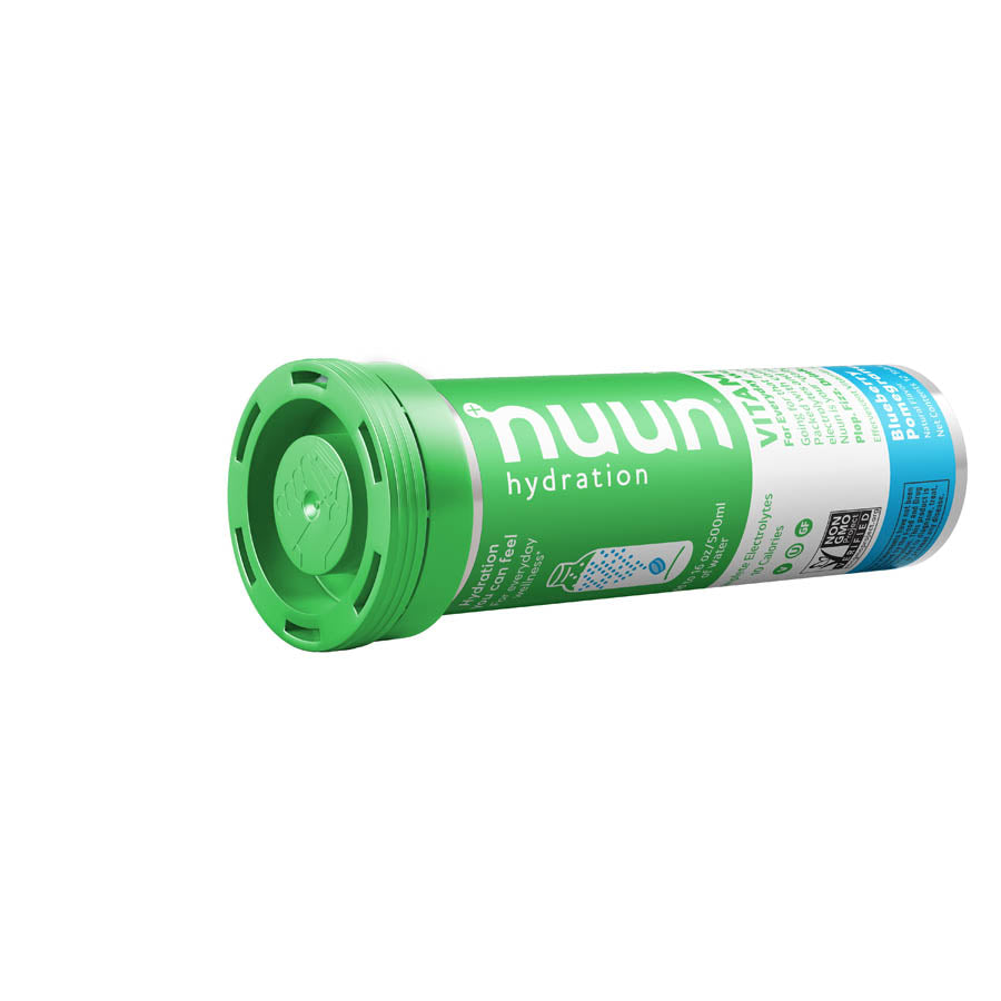 840368-01::3::840368-01::Nuun, Vitamins, Poudre, Bleuets/Grenade, Boîte de 8, 12 portions