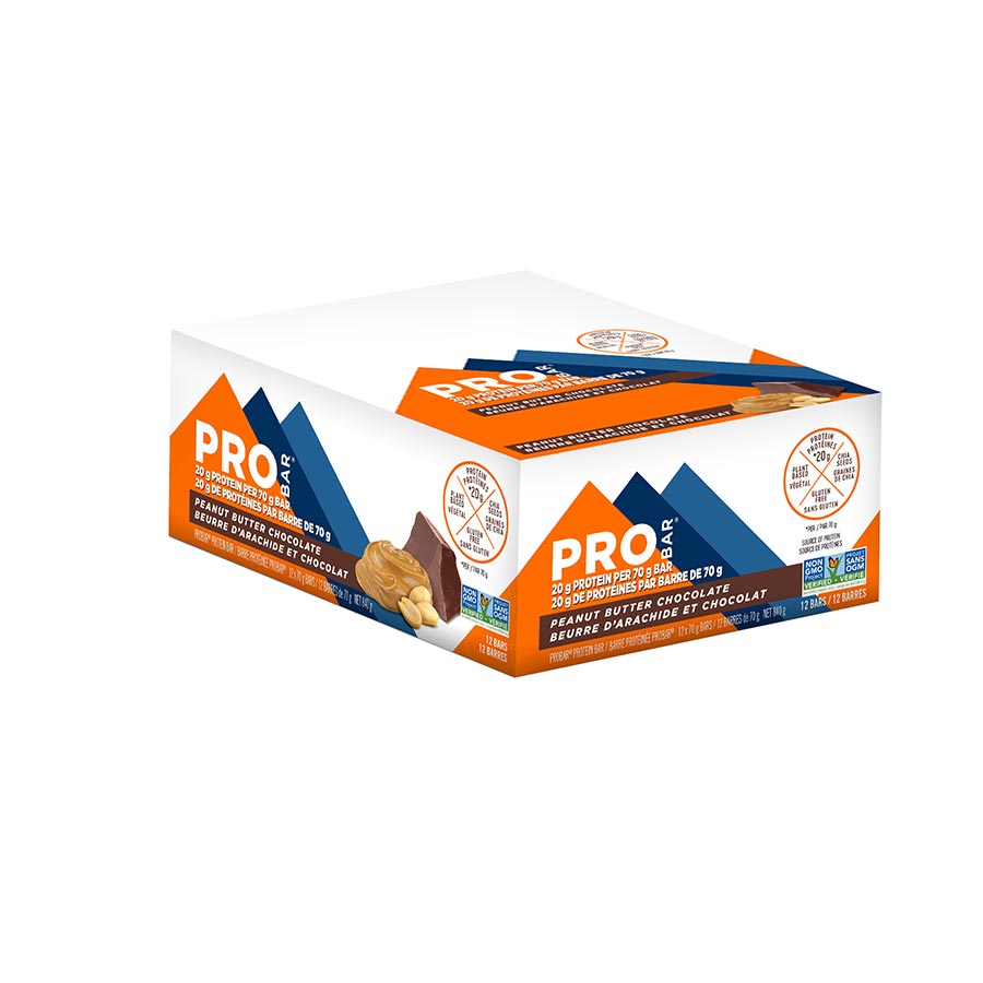 840446-01::1::840446-01::ProBar, Protein, Barres, Beurre d'arachide/Chocolat, 12pcs