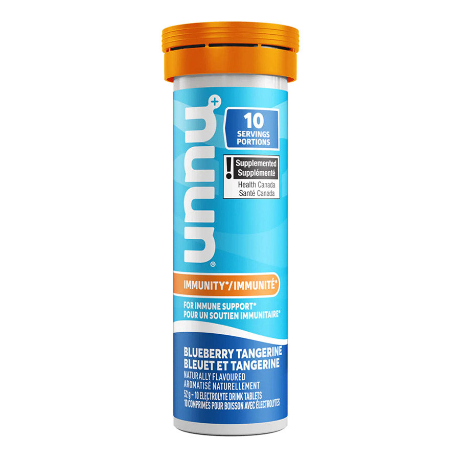 840511-01::0::840511-01::Nuun, Immunity, Poudre, Bleuet/Tangerine, Boîte de 8, 10 portions