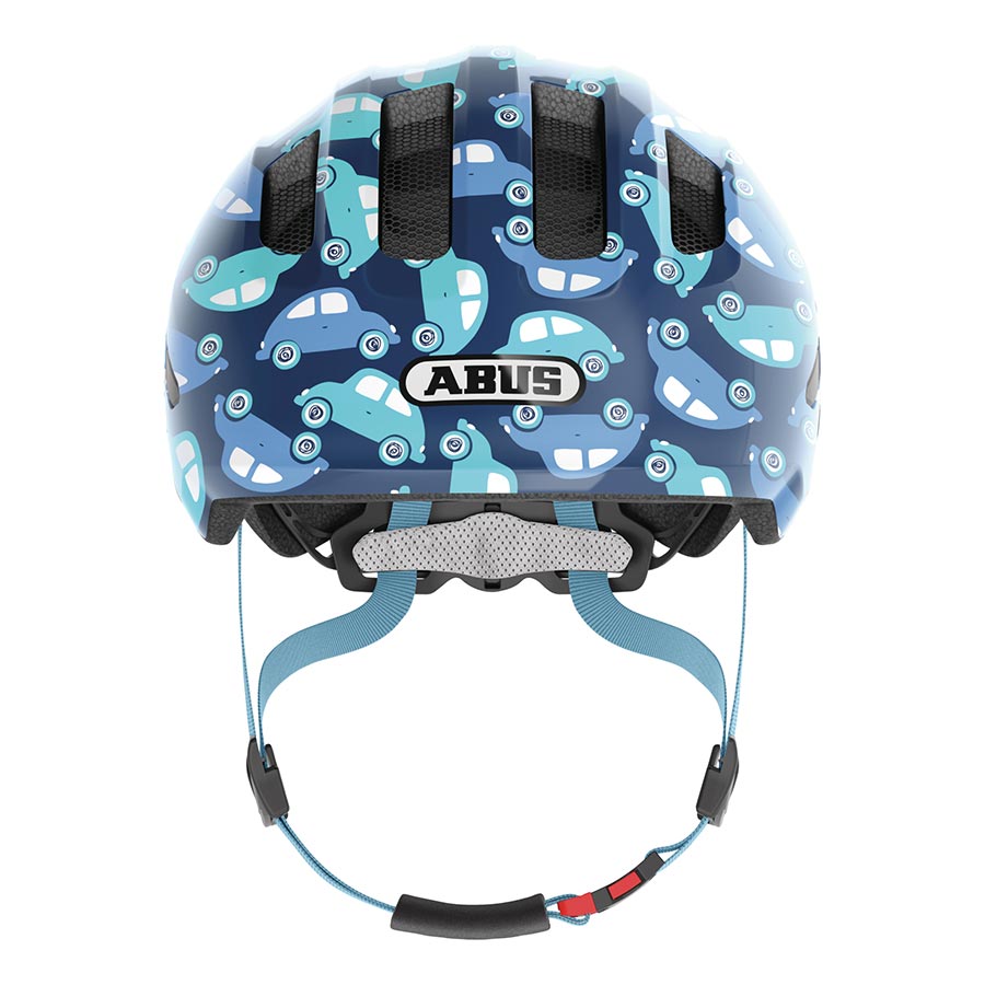 850556-03-S::1::850556-03-S::Abus, Smiley 3.0 LED, Casque, S, 45 - 50cm, Voiture Bleue