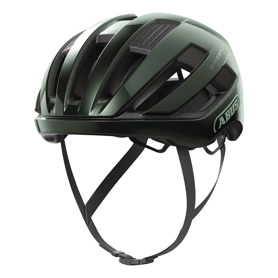 850581-06-S::2::850581-06-S::Abus, WingBack, Casque, S, 51 - 55cm, Vert Mousse