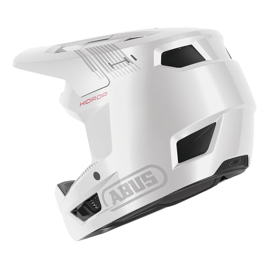 850583-02-L::3::850583-02-L::Abus, HiDrop, Casque de descente, L, 59 - 60cm, Blanc Lustré