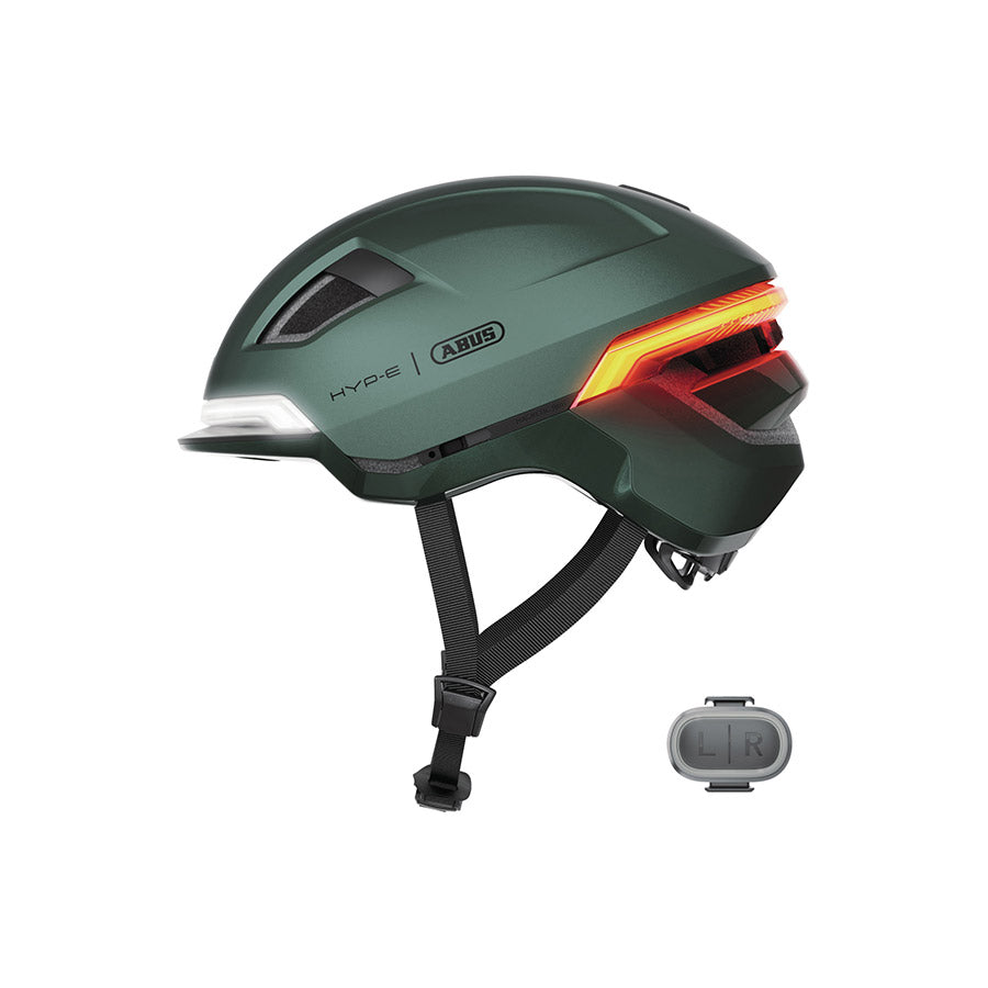 850603-01-S::0::850603-01-S::Abus, Hyp-E, Casque, S, 51 - 55cm, Vert Jungle