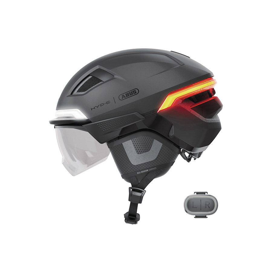 850604-01-M::0::850604-01-M::Abus, Hyp-E ACE, Casque, M, 54 - 58cm, Titan Volcan