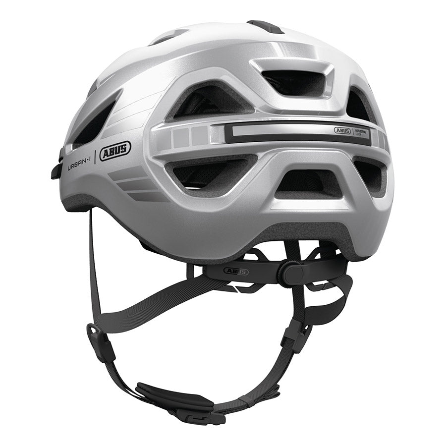 850607-01-XL::4::850607-01-XL::Abus, Urban-I 4.0 LR, Casque, XL, 60 - 64cm, Argent Signal