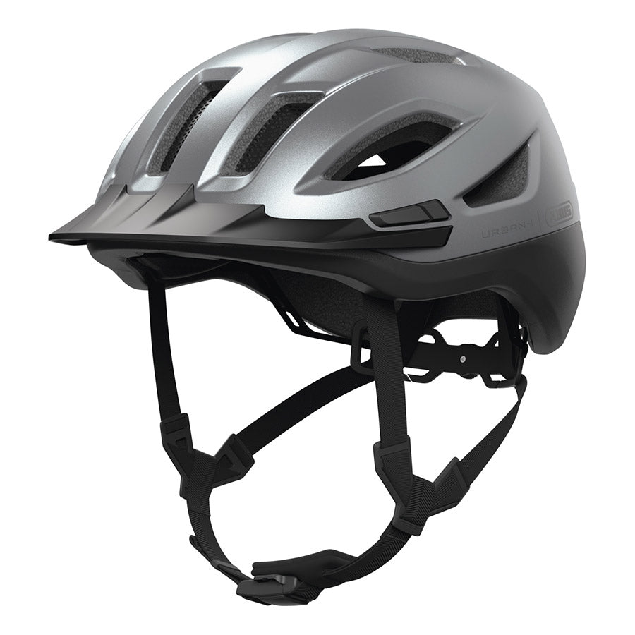 850609-01-M::1::850609-01-M::Abus, Urban-I 4.0 ACE, Casque, M, 54 - 58cm, Argent Graphite