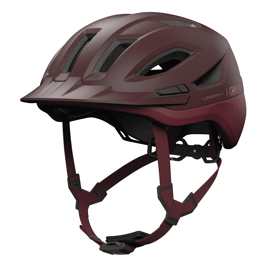 850609-02-L::1::850609-02-L::Abus, Urban-I 4.0 ACE, Casque, L, 57 - 61cm, Rouge Châtaigne