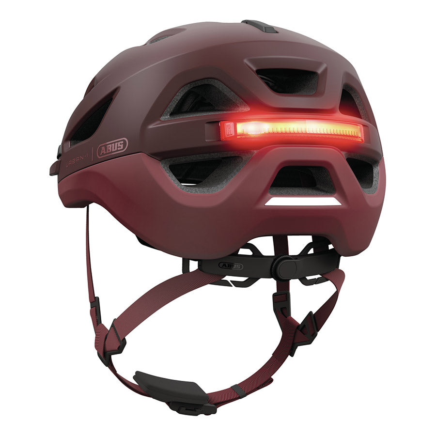 850609-02-L::4::850609-02-L::Abus, Urban-I 4.0 ACE, Casque, L, 57 - 61cm, Rouge Châtaigne