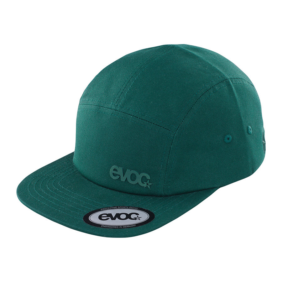 863399-01::0::863399-01::EVOC, Casquette 5 panneaux, Vert Bouteille