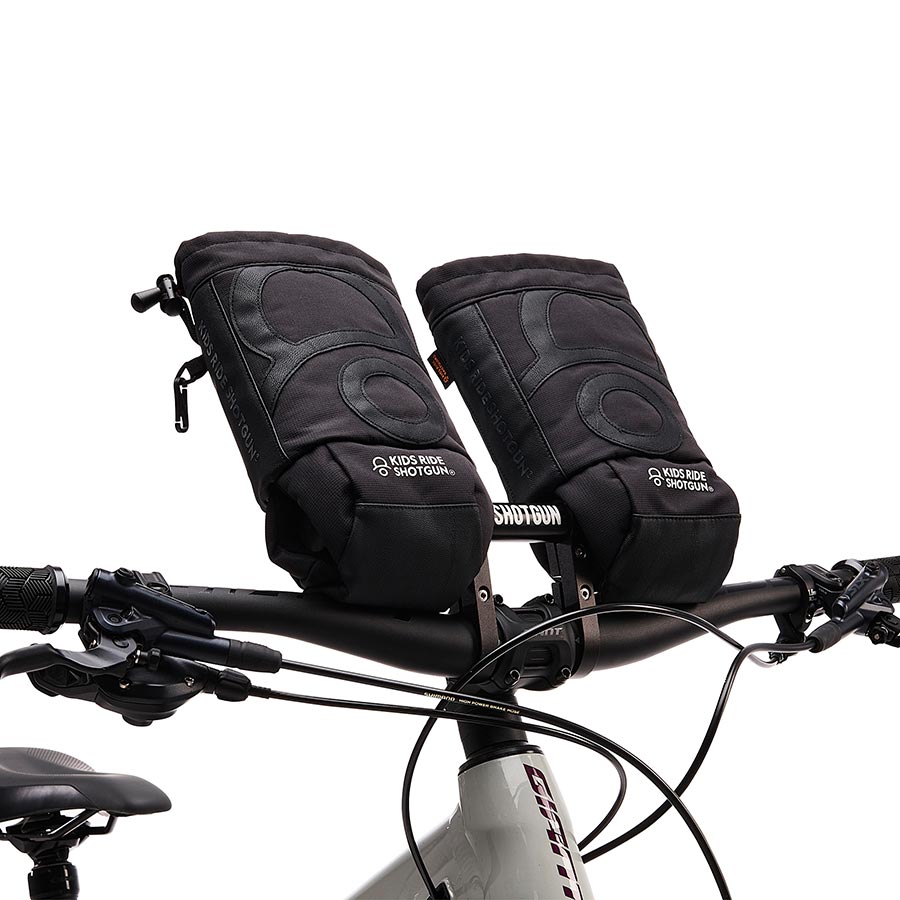 870545-01::1::870545-01::Kids Ride Shotgun, Pogies, Noir, Paire