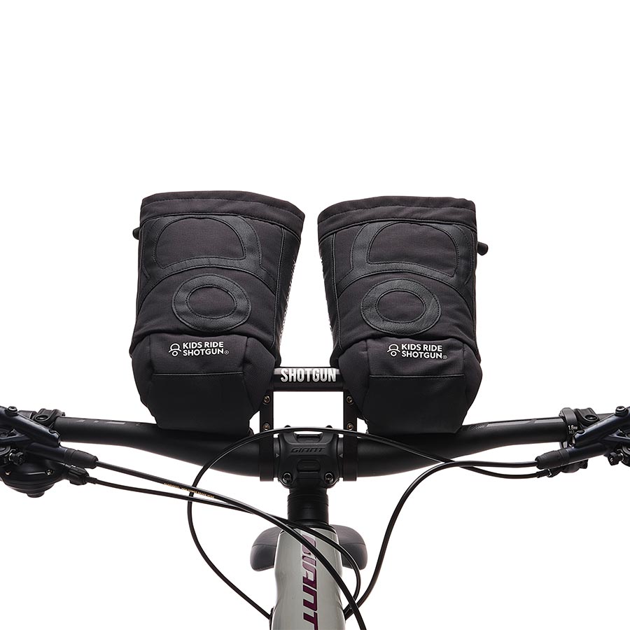 870545-01::2::870545-01::Kids Ride Shotgun, Pogies, Noir, Paire