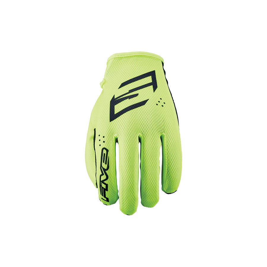 870583-XXS-698::0::870583-XXS-698::Five Gloves, XR-Ride, Gants à doigt long, Jaune Fluo, XXS