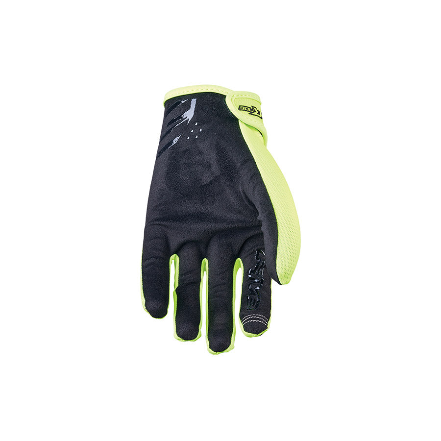 870583-XS-698::1::870583-XS-698::Five Gloves, XR-Ride, Gants à doigt long, Jaune Fluo, XS