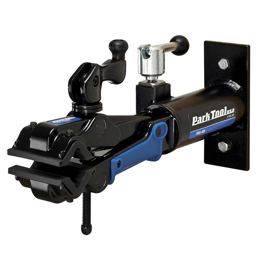 900092-02::0::900092-02::Park Tool, PRS-4W-2, Support de réparation mural avec mâchoire 100-3D