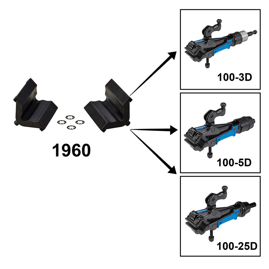 900097-04::0::900097-04::Park Tool, 1960, Couvre-mâchoires, Pour 100-3D, 100-5D et 100-25D