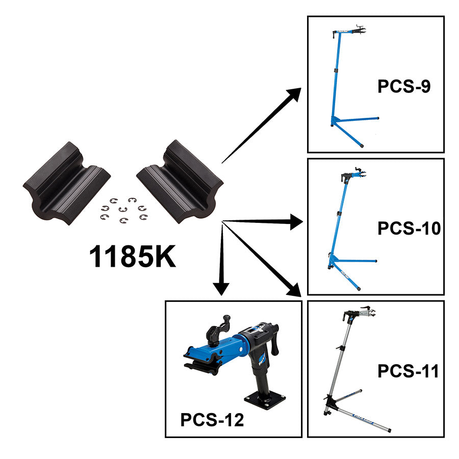 900097-05::0::900097-05::Park Tool, 1185K, Couvre-mâchoires, Pour PCS-9, PCS-10, PCS-11 et PCS-12