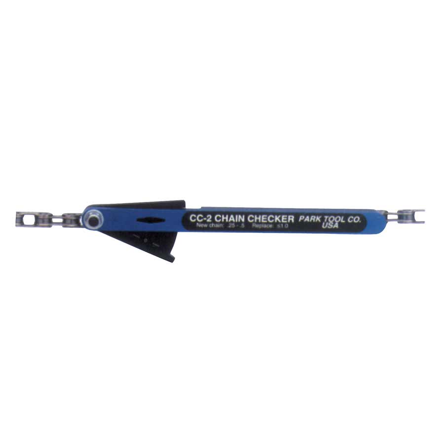 900262-01::0::900262-01::Park Tool, CC-2, Vérificateur de chaîne, Indique le pourcentage d'usure