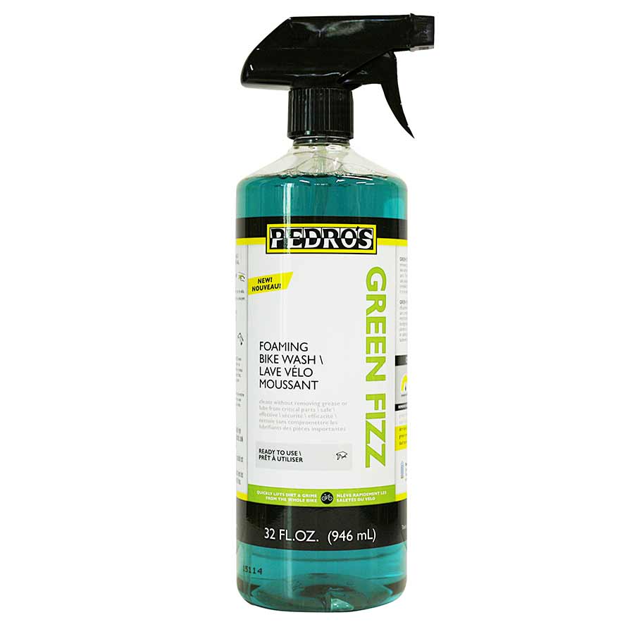 900610-02::0::900610-02::Pedro's, Green Fizz, Nettoyant à vélo, 32oz/1 Litre