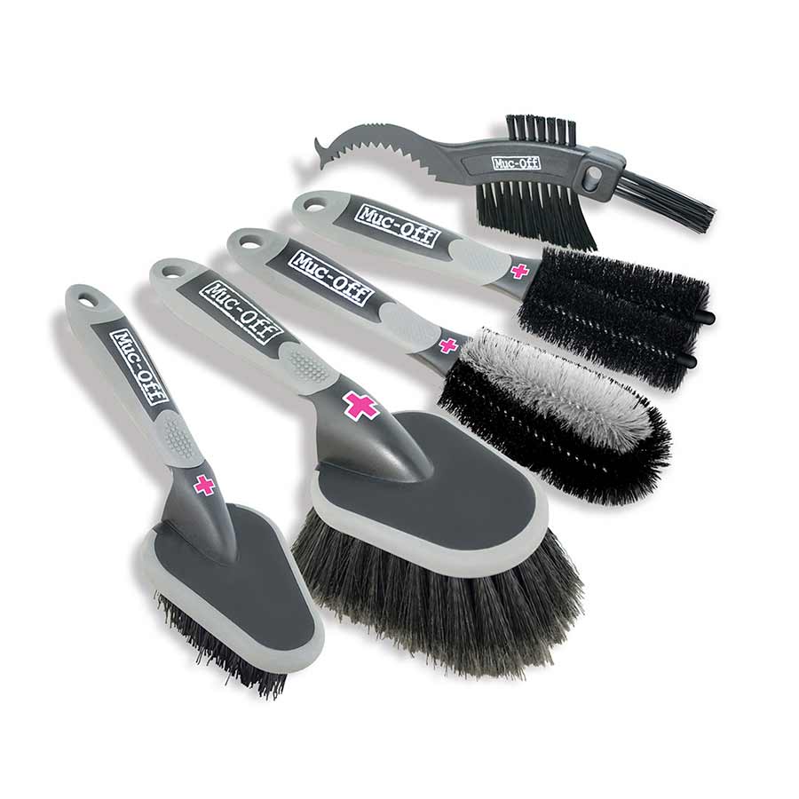 900956-01::1::900956-01::Muc-Off, Trousse de 5 brosses Muc-Off