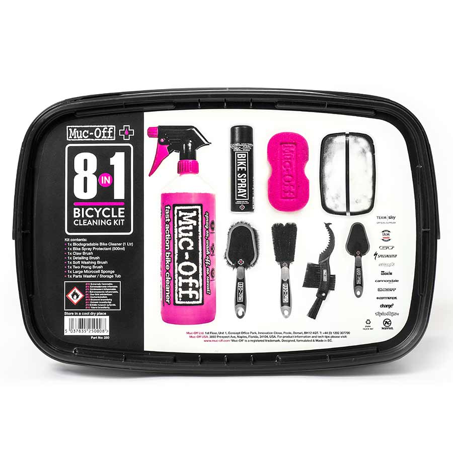 901296-01::2::901296-01::Muc-Off, 8-in-1, Trousse de nettoyage de vélo