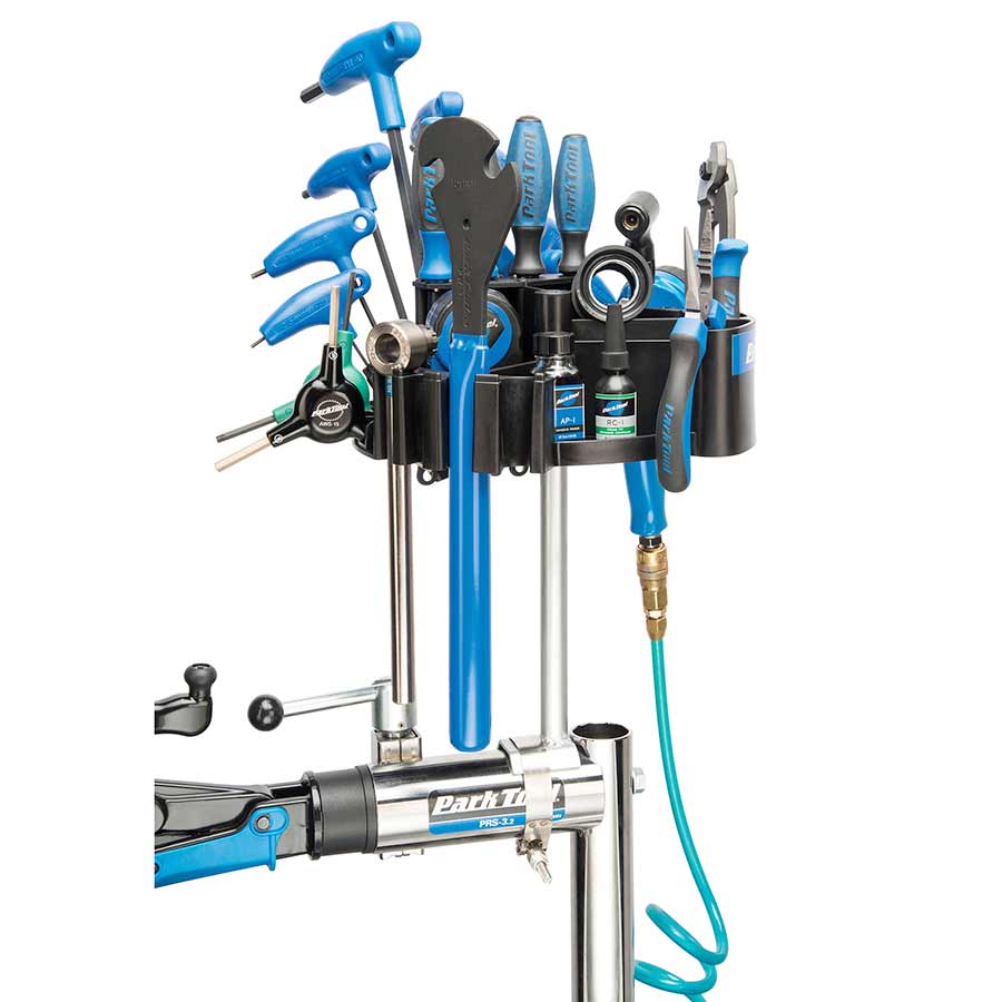 901785-01::2::901785-01::Park Tool, TK-4, Support à outils rotatif, Fixation sur support de réparation