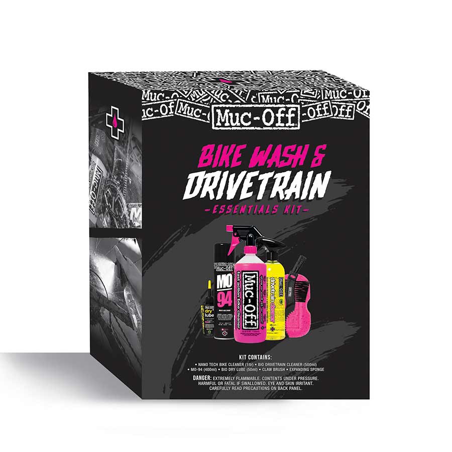 901882-01::0::901882-01::Muc-Off, Essentiels pour lavage et transmission, Kit