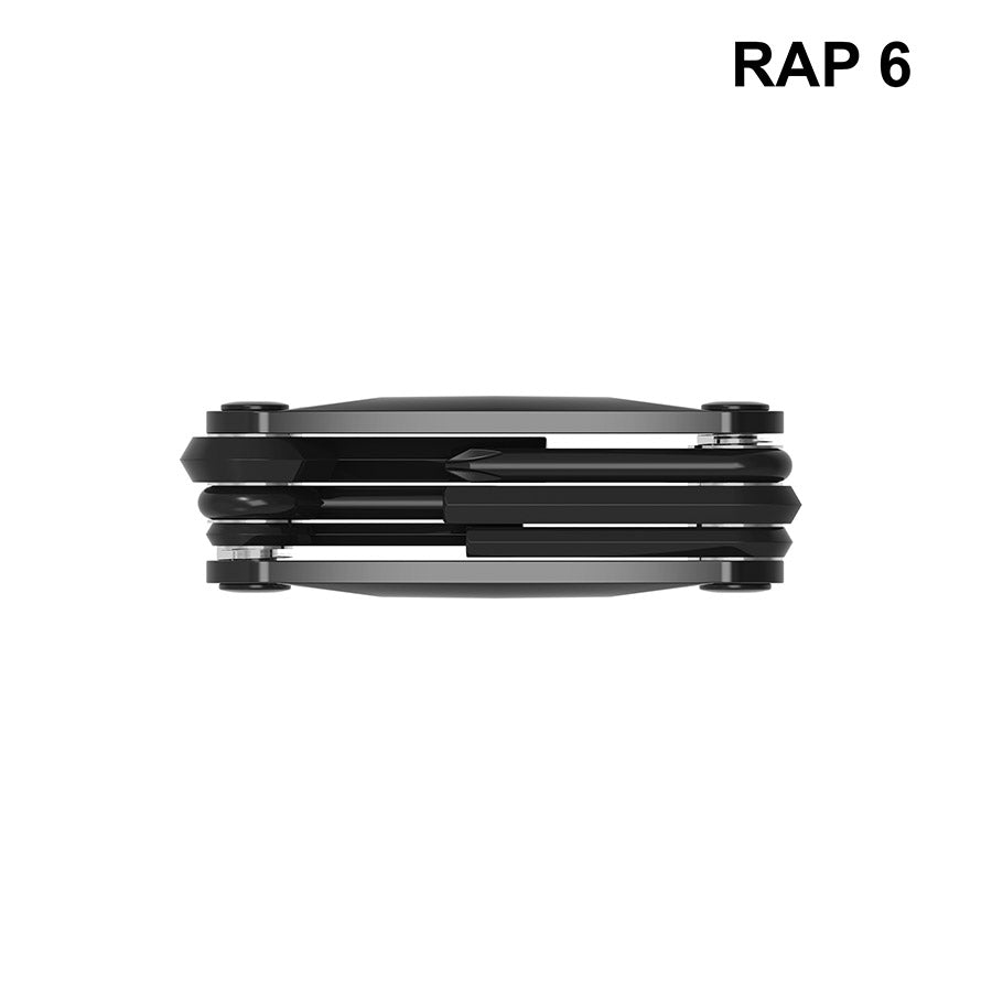 901989-01::1::901989-01::Lezyne, RAP II 6, Multi-Outil, Nombre D'Outils: 6, Noir