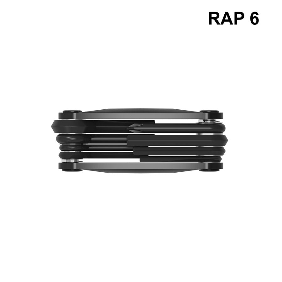 901989-01::3::901989-01::Lezyne, RAP II 6, Multi-Outil, Nombre D'Outils: 6, Noir