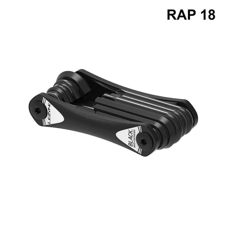 901989-03::0::901989-03::Lezyne, RAP II 18, Multi-Outil, Nombre D'Outils: 18, Noir