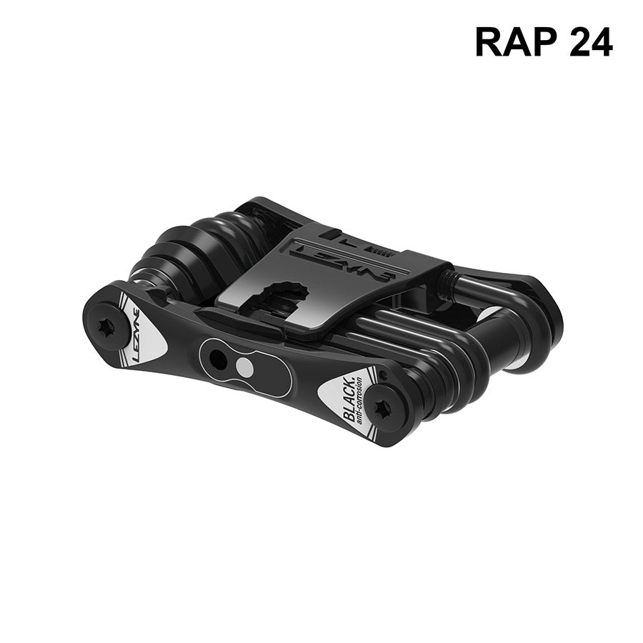 901989-04::0::901989-04::Lezyne, RAP II 24, Multi-Outil, Nombre D'Outils: 24, Noir