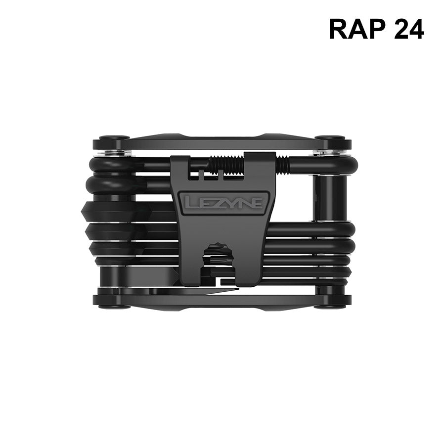 901989-04::1::901989-04::Lezyne, RAP II 24, Multi-Outil, Nombre D'Outils: 24, Noir