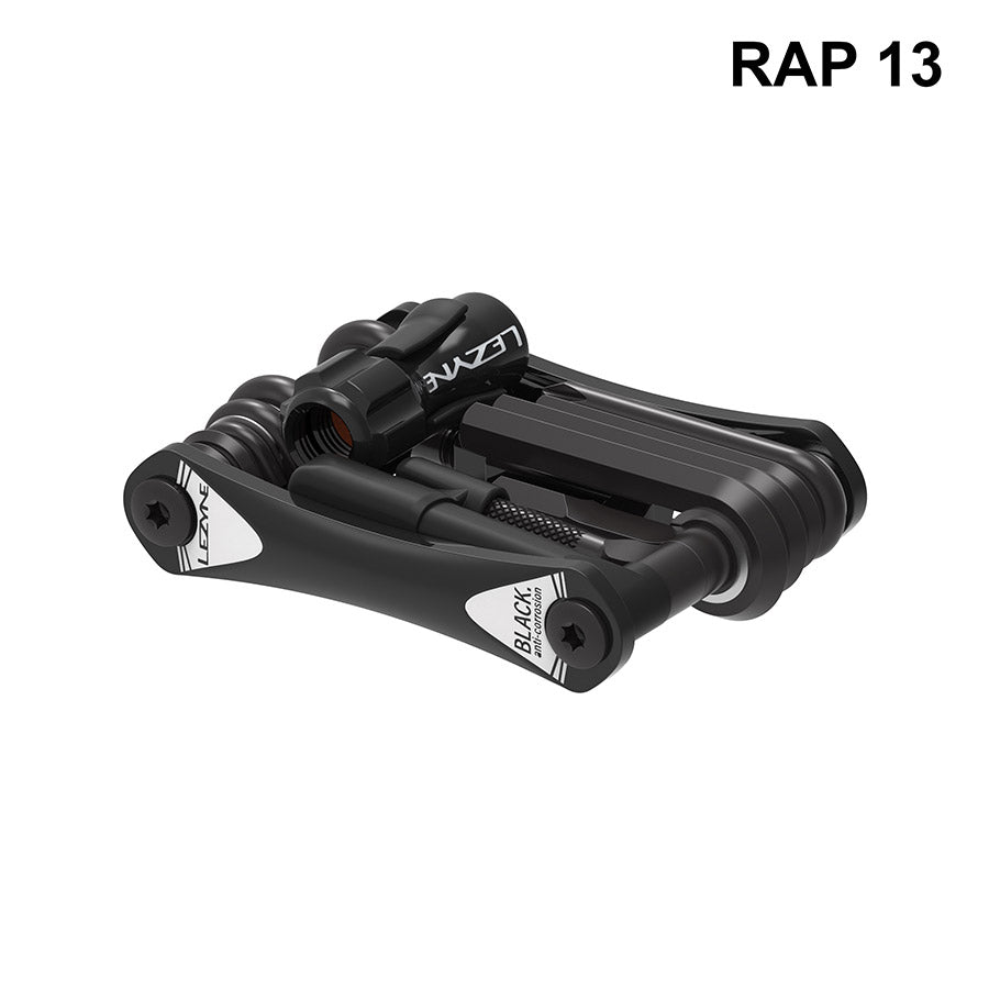 901989-07::0::901989-07::Lezyne, RAP II 20 Tubeless, Multioutil, Nombre d'outils: 20, Noir