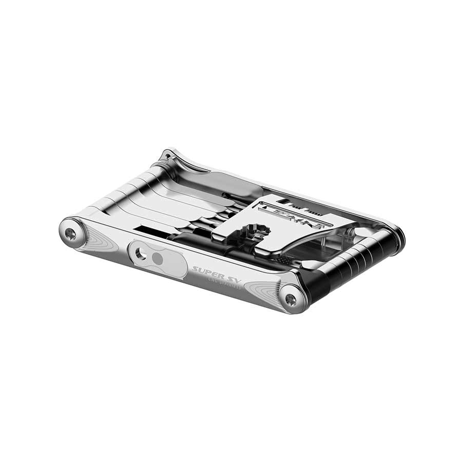901990-02::0::901990-02::Lezyne, Super SV23, Multi-Outil, Nombre D'Outils: 23, Argent
