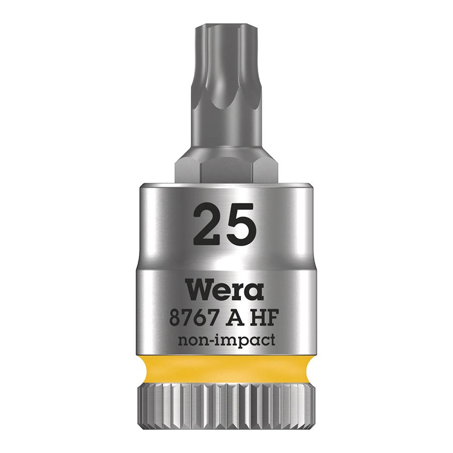 902244-02::0::902244-02::Wera, 8767A HF TORX Zyklop, Prise 1/4'', Torx 25 x 28mm avec HF