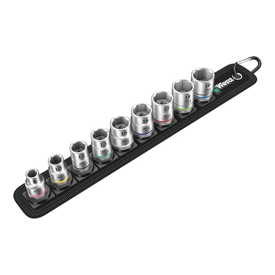 902253-01::0::902253-01::Wera, Zyklop Ceinture B4 de Douilles, Prise 3/8''
