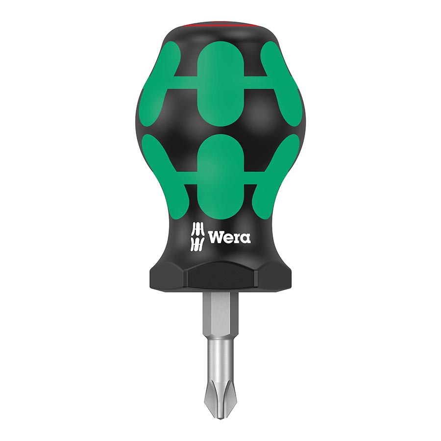 902258-02::0::902258-02::Wera, 350 Stubby, Tournevis, Philips PH 2 x79mm